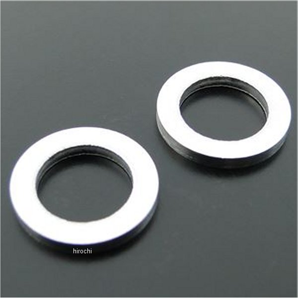 0398 ビーアールシー BRC フロントフォーク底部用オイル漏れ対策ドレンボルトワッシャー M8 2枚 CB400F、CB350F