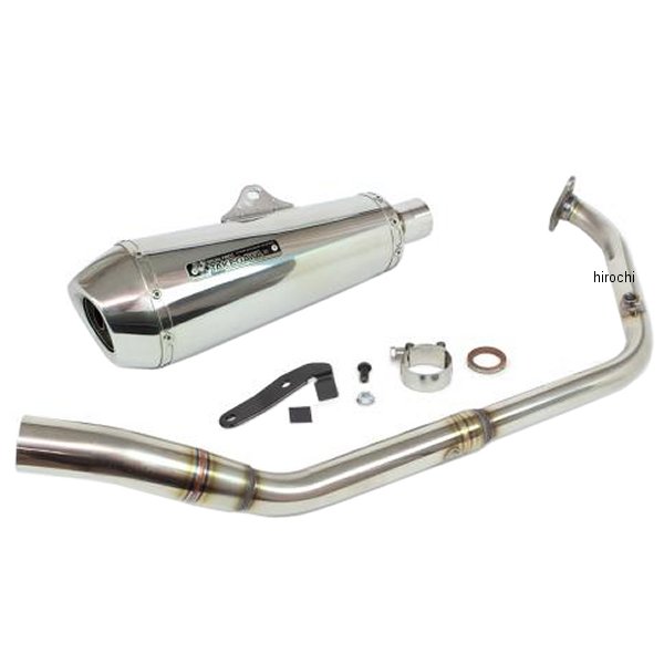 04-02-0012 SP武川 テーパーコーンマフラー 政府認証 YZF-R125