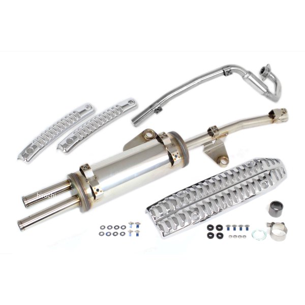 04-02-0382 SP武川 スクランブラーマフラー ハンターカブCT125(JA65)