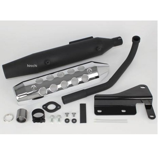 04-02-0393 SP武川 SSSマフラー メッキプロテクター 政府認証 スーパーカブC125