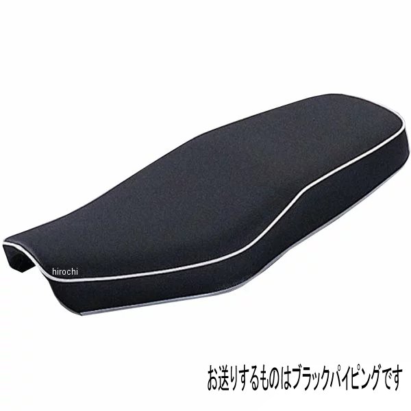 040103-06-10 ポッシュ POSH トライアンフタイプシート 99年-09年 W650、W400 黒パイピング