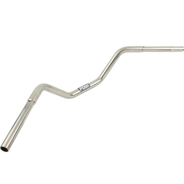 040163 ポッシュ POSH W1タイプハンドルバー W650 スチール メッキ