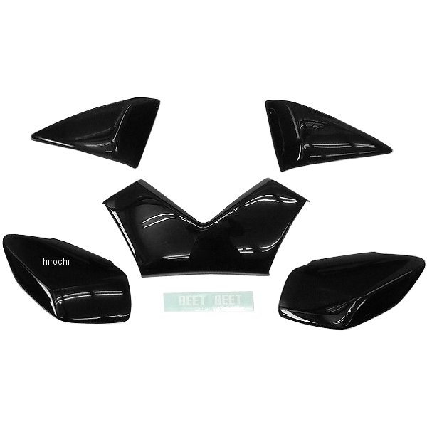 0404-KB6-50 ビート BEET レンズカバーフルセット 黒