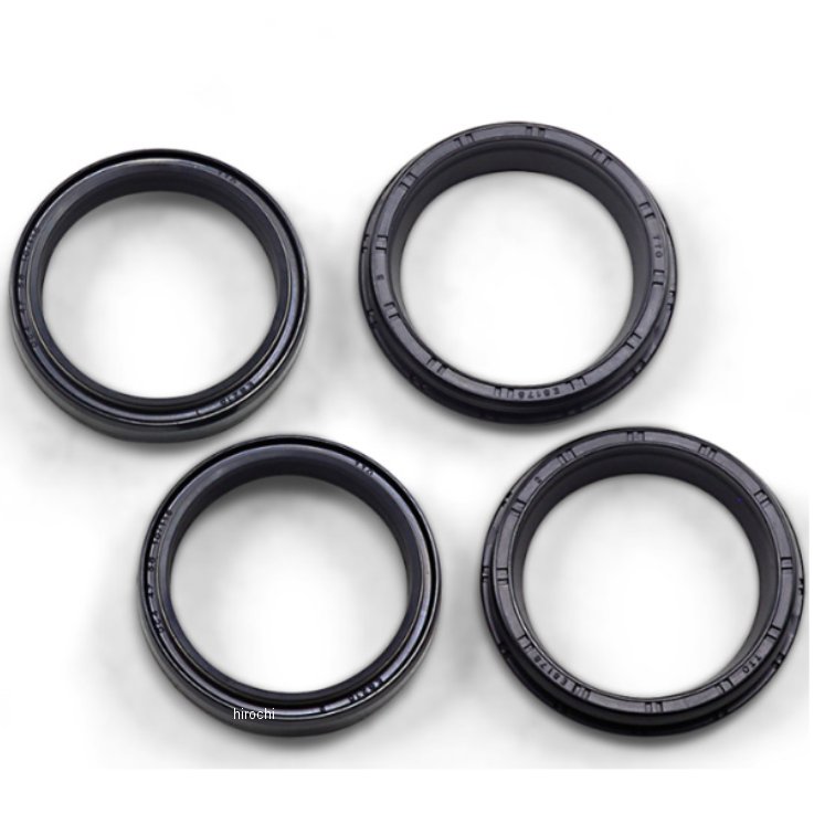 0407-0346 DRAG フォーク シール、ダスト シール キット 1125CR/1125R ビューエル 47mm