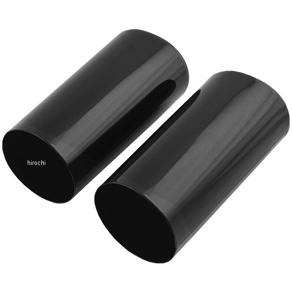 0411-0044 DRAG フォークスライダーカバー 80年-13年 FLT スムース 黒 45964-86 標準長