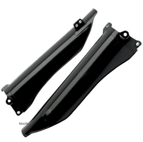 0412-0102 KA03778001 ユーフォープラスト UFO PLAST フォークカバー 06年-08年 KX450F、KX250F/450R 黒
