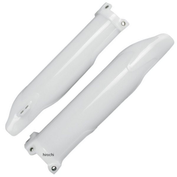 0412-0167 KA04701-280 ユーフォープラスト UFO PLAST フォークカバー 09年以降 KX450F、KX250F 白