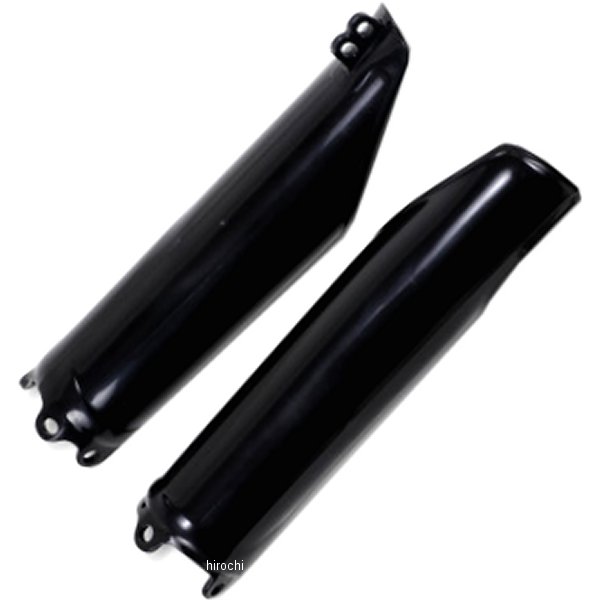 0412-0495 UFO PLAST ユーフォープラスト フォークガード CRF 黒