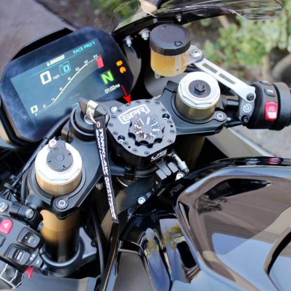 0414-0742 ジーピーアール GPR ステアリングダンパー 23年 BMW S1000RR ABS 黒