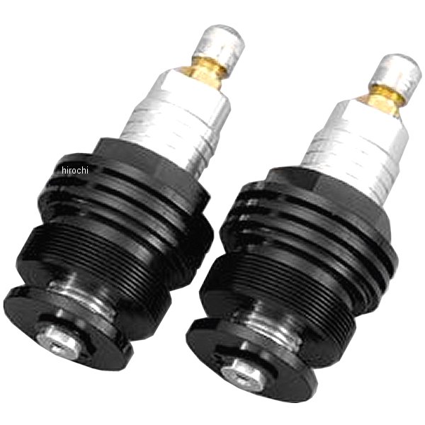 041665-03 ポッシュ POSH イニシャルアジャスター タイプ1 W650 黒/シルバー