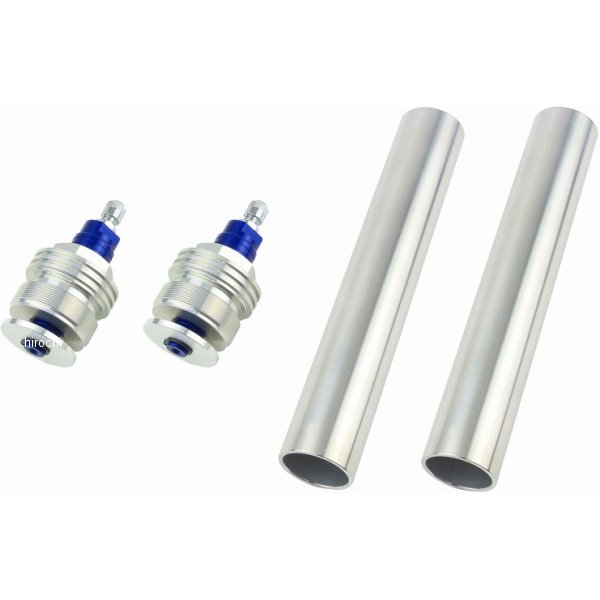 043065-01 ポッシュ POSH イニシャルアジャスター タイプ1 20年以降 W800 シルバー/青