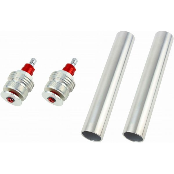 043065-02 ポッシュ POSH イニシャルアジャスター タイプ1 20年以降 W800 シルバー/赤