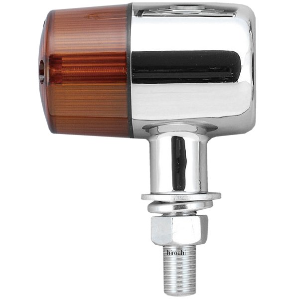 043091-53 ポッシュ POSH ウインカーセット 11年-14年 W800 クラシカルシリーズ 71タイプ メッキ/オレンジ