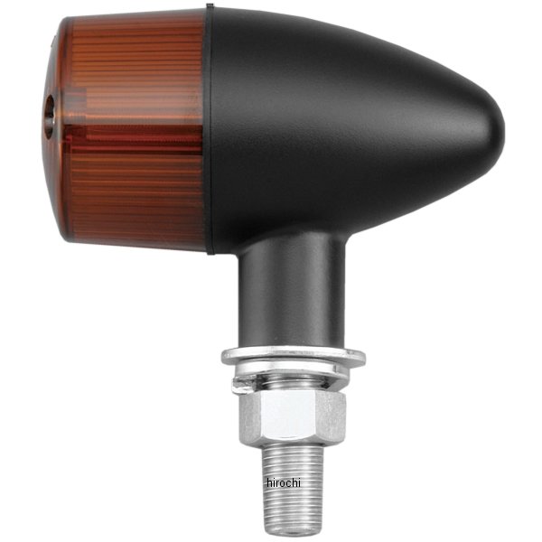 043098-56 ポッシュ POSH ウインカーセット 11年-14年 W800 クラシカルシリーズ 砲弾タイプ 黒/オレンジ