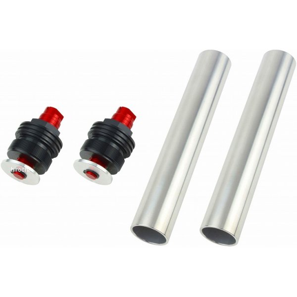 043666-02 ポッシュ POSH イニシャルアジャスター タイプ2 20年以降 W800 黒/赤