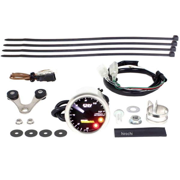 05-05-0081 SP武川 スモールDNタコメーター φ48 12500rpm クロスカブ50/110 レブインジケーター付き