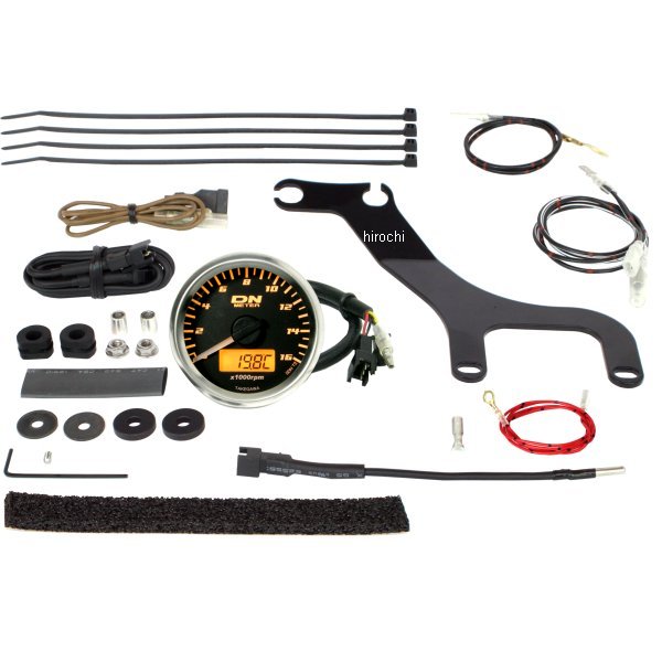 05-05-0117 SP武川 φ48スモールDN タコメーターキット CL250 CL500 オレンジLED