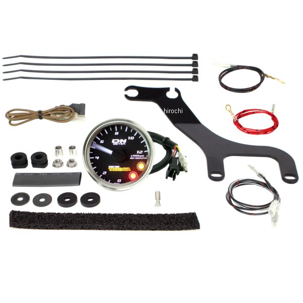 05-05-0118 SP武川 φ48スモールDNタコメーター 12500rpm レブインジケーター付 CL250 CL500