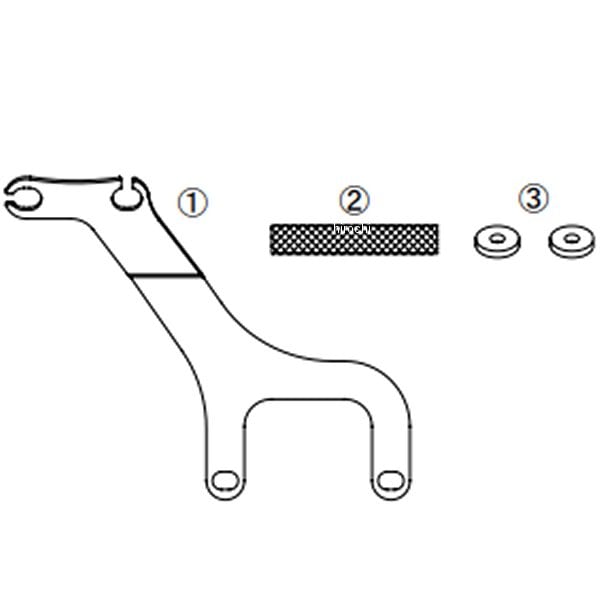 05-06-0053 SP武川 メーターステーセット CL250/500