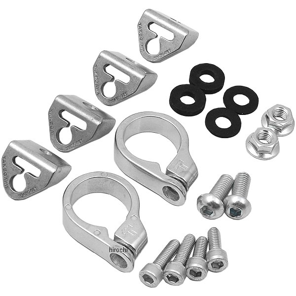 05-08-0002 SP武川 ダイカストアルミ製ウインカーブラケット (φ27正立フロントフォーク装着車用) モンキー/ゴリラ