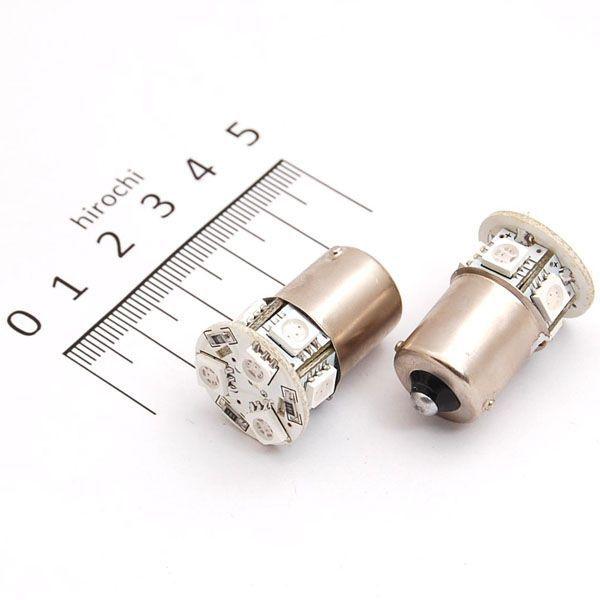 05-08-0074 SP武川 オレンジLED ウインカーバルブ G18 適合電球形状 ガラス形状G18 口金形状BA15S (2個入り) 汎用