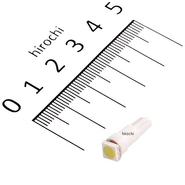 05-08-0270 SP武川 T5 ウエッジ 12V ホワイトLEDバルブ