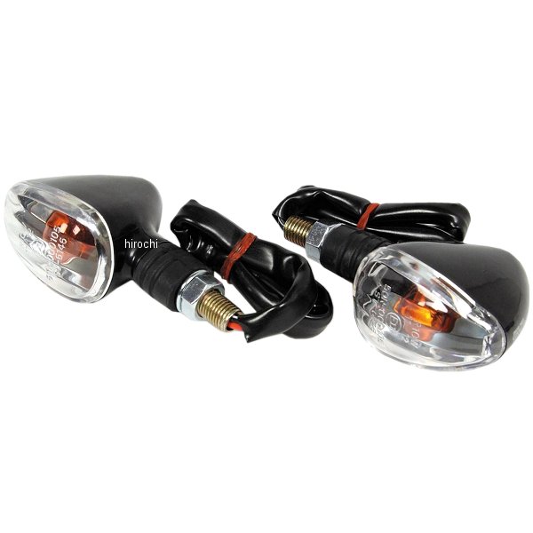 05-08-0315 SP武川 ストリームラインウインカー タイプ2 汎用 W 黒