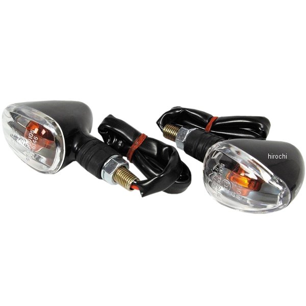 05-08-0317 SP武川 ストリームラインウインカー タイプ2 汎用 S 黒