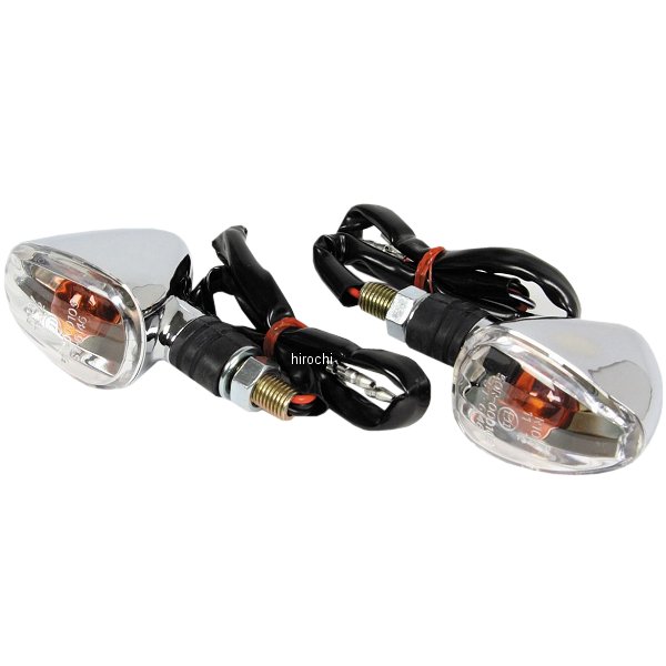 05-08-0318 SP武川 ストリームラインウインカータイプ2 汎用 S メッキ