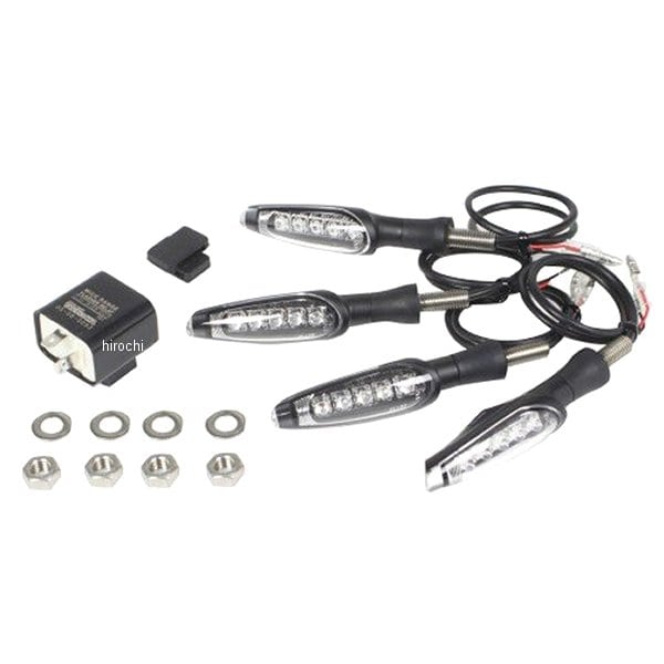 05-08-0407 SP武川 ストリームライン LEDウインカーセット 4個入り