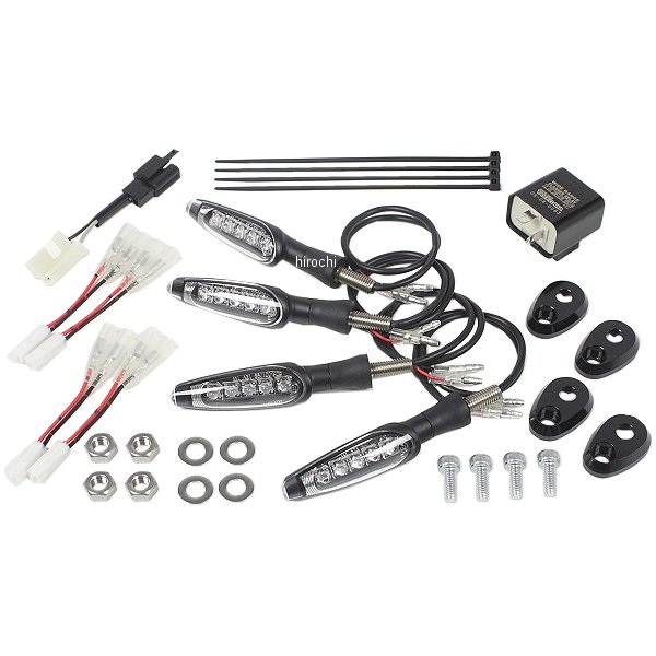 05-08-0412 SP武川 ストリームラインLEDウインカーキット Dトラッカー125、KLX125