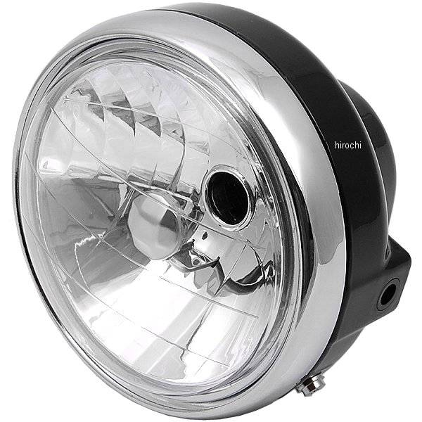 05-08-0488 SP武川 マルチリフレクターヘッドライト タイプ1 12V30/30W レンズ径 130mm スーパーホワイトハロゲンバルブ付 汎用