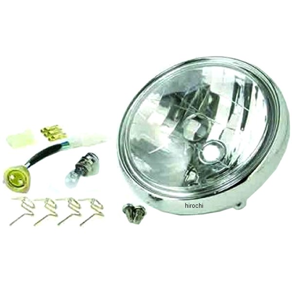 05-08-0489 SP武川 マルチリフレクターヘッドライトユニット 130mm モンキー、APE50/100