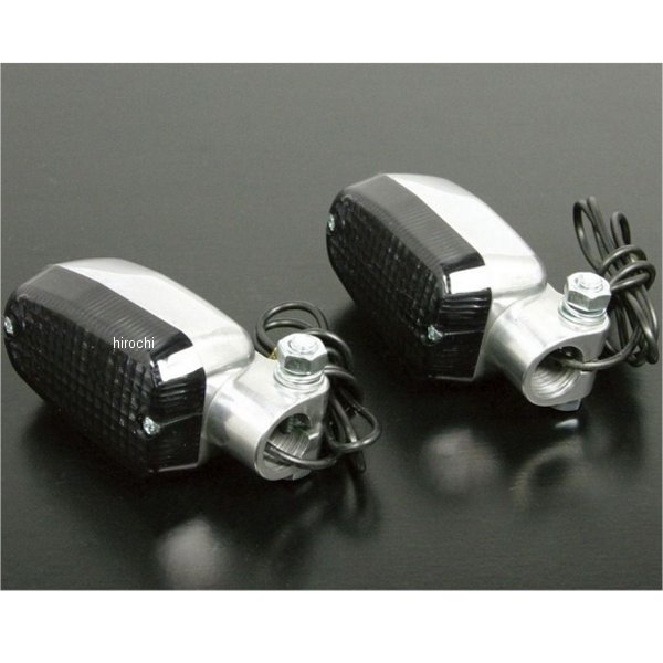 05-08-0550 SP武川 角型Sアルミウインカーキット スモーク 2個入り 汎用