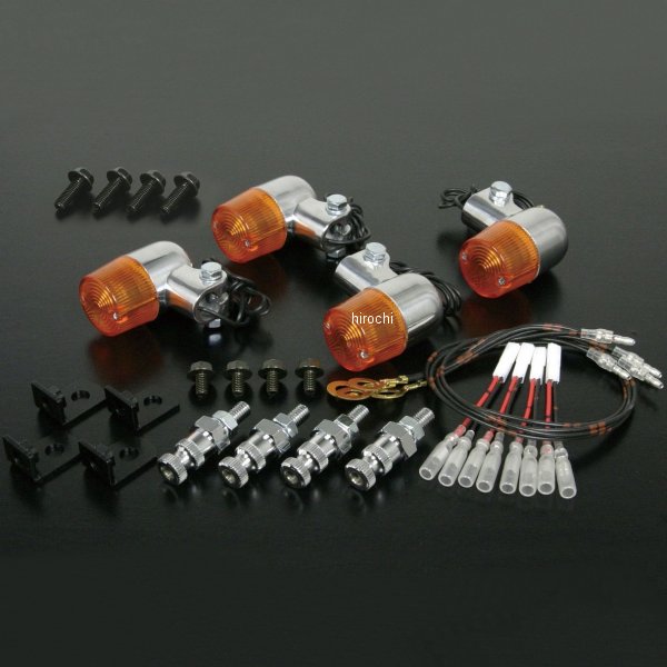 05-08-0552 SP武川 丸型Sウインカー 92年-17年 ホンダ モンキー、ゴリラ、エイプ オレンジ