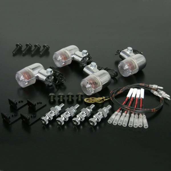 05-08-0553 SP武川 丸型Sウインカー 92年-17年 ホンダ モンキー、ゴリラ、エイプ クリア