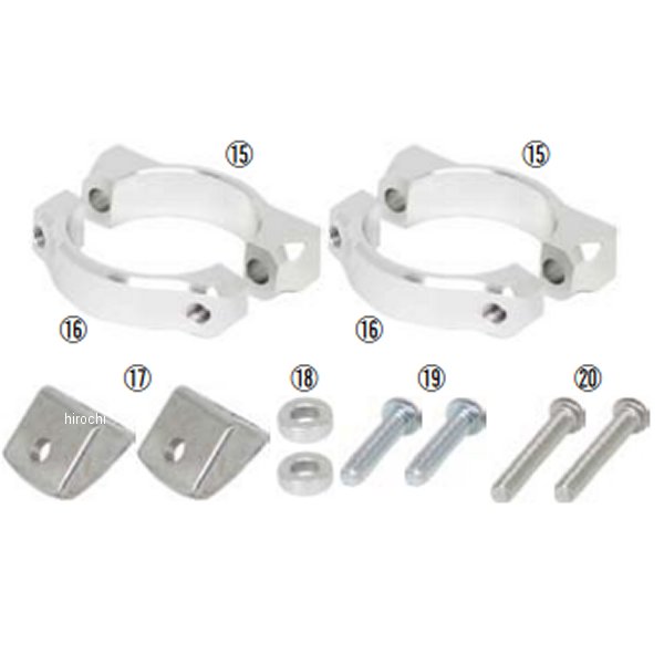 05-08-0599 SP武川 ステーキット LEDフォグランプ用