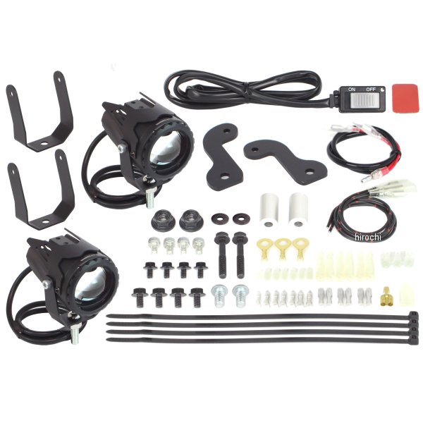 05-08-0651 SP武川 LEDフォグランプキット カットライン 10W スーパーカブ50 2個