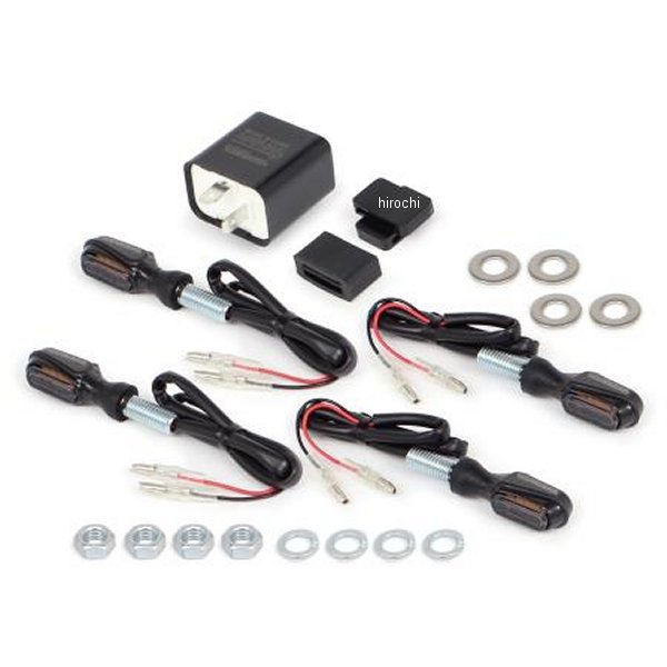 05-08-0714 SP武川 ストリームラインミニLEDウインカーキット GROM スモーク