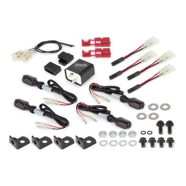 05-08-0715 SP武川 ストリームラインミニLEDウインカーキット モンキー スモーク