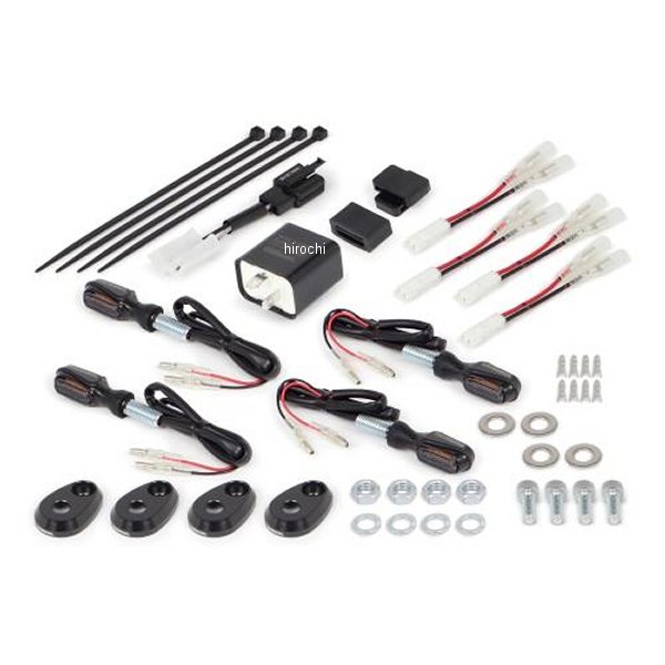 05-08-0716 SP武川 ストリームラインミニLEDウインカーキット D-TRACKER125 スモーク