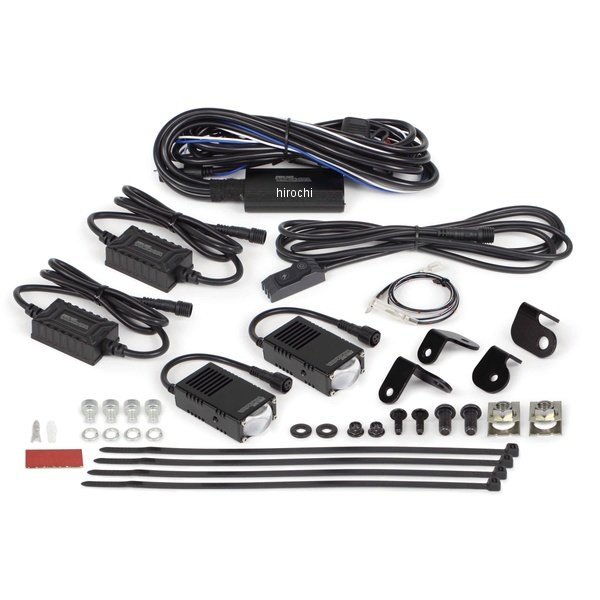 05-08-0724 SP武川 LEDスモールフォグランプキット カットライン/10W/ホワイト・イエロー切替 2個入 ホンダ ADV160