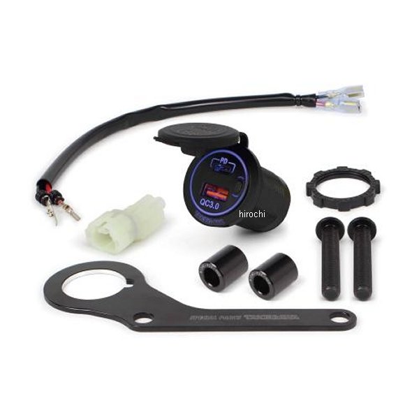 05-13-0004 SP武川 USBチャージャーシガータイプステーセット モンキー125/ダックス125