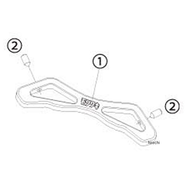 05010-101P8-02 モリワキ ハンドルストッパーキット 17年-19年、20年以降 CBR250RR