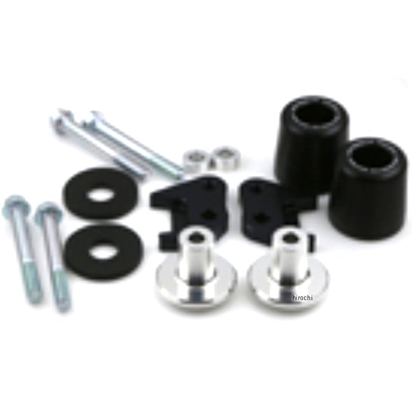 05030-211K6-00 モリワキ スキッドパッド ST 13年以降 CB400F、CB400X 黒