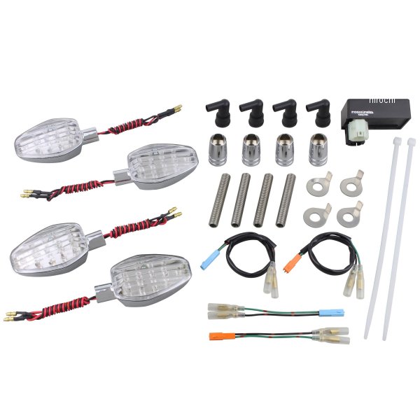 051152 ポッシュ POSH LEDウインカー ライトウエイト 10年-13年 CB1100 メッキ/クリア