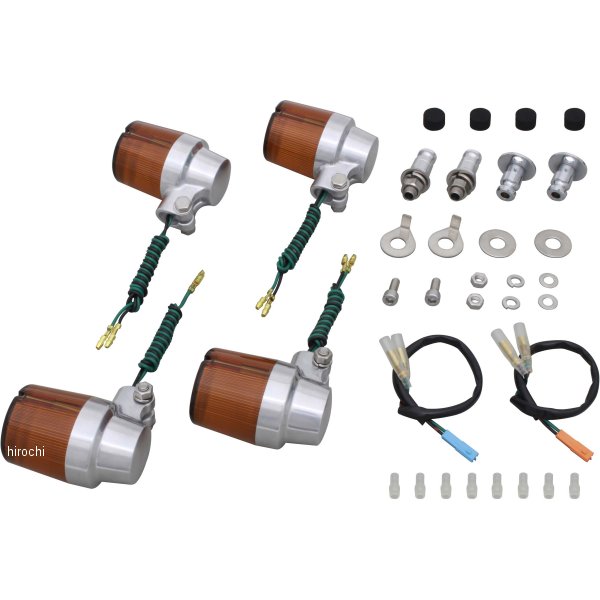 051593-23 ポッシュ POSH ウインカーセット スーパーバイク 14年-15年 CB1100 バフ/オレンジ