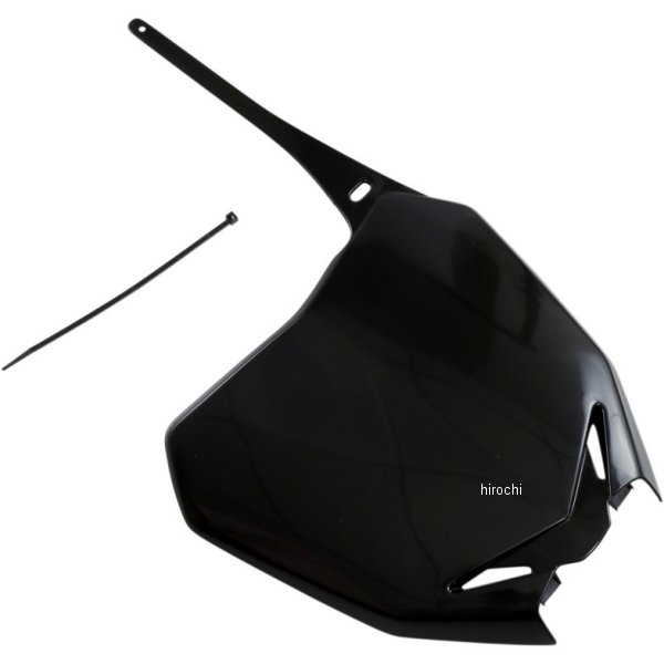 0520-1060 SU04919001 ユーフォープラスト UFO PLAST フロントナンバープレート 08年-17年 RM-Z450 黒