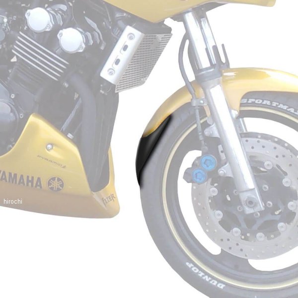 05214 ピラミッドプラスチック Pyramid Plastics 延長フェンダー ショート 98年-03年 FZS600 Fazer 黒