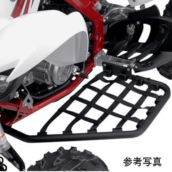 0530-0932 DGパフォーマンス DG Performance ヒールガード アロイ 04年-09年 ヤマハ YFZ450 テクスチャ/黒